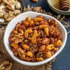 Healthy Honey Roasted Mixed Nuts